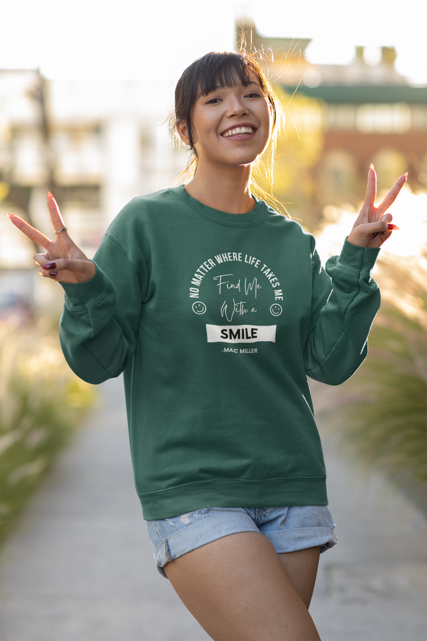 Find Me With a Smile Sweatshirt